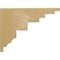 Ekena Millwork 9"W x 6 1/2"H x 1/2"D Austin Stair Bracket, Left SB09X06ER-L - alternate 2